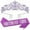 C, variant on MOQIN Birthday Girl Tiara, Crown for Girls, Princess Crown with Birthday Sash, Birthday Crowns Tiara for Women, for Girls Birthday and Wedding School Graduate Party Accessories