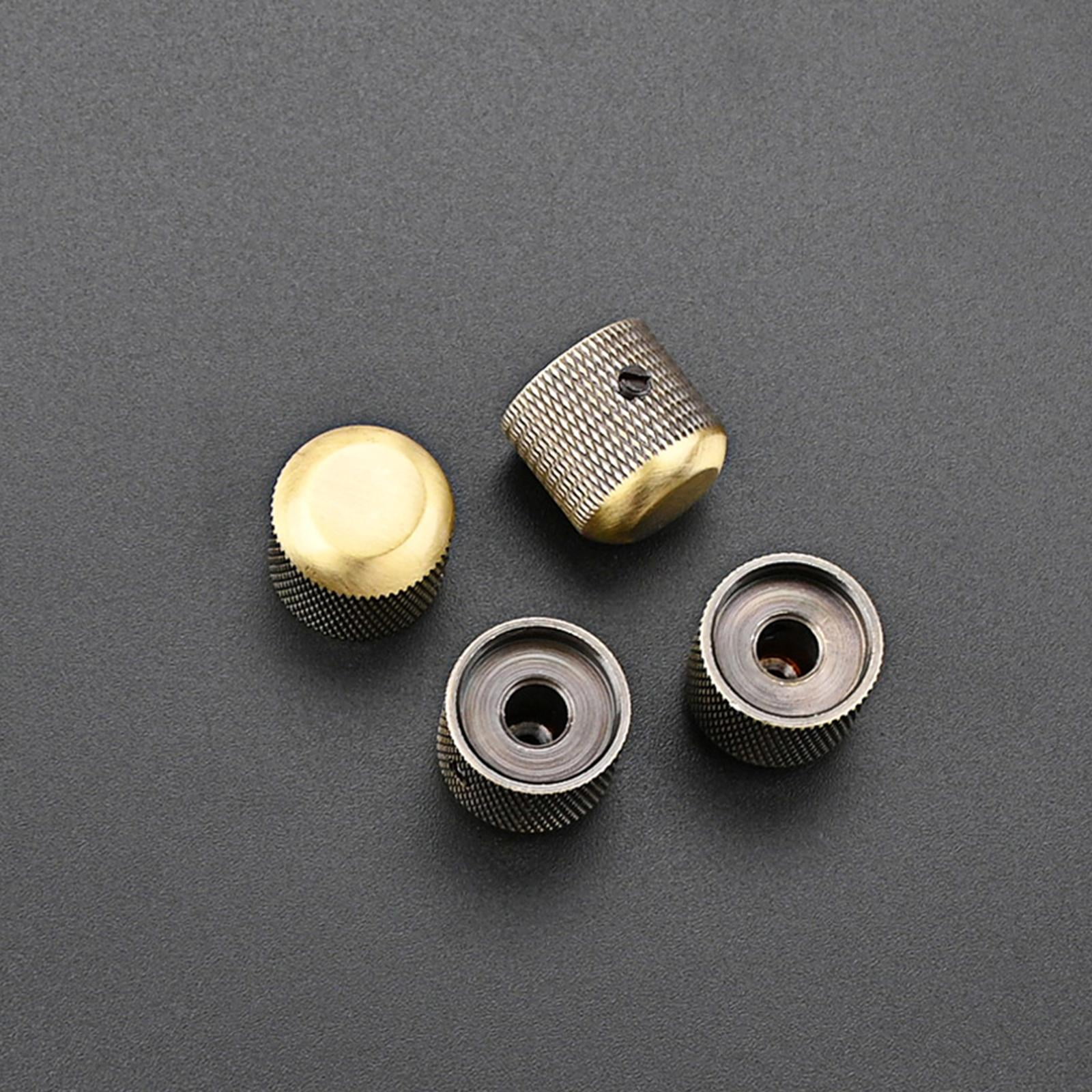 LeeQinersw #4x Volume Knobs Guitar Parts Professional Speed Control Knobs Guitar Knobs for