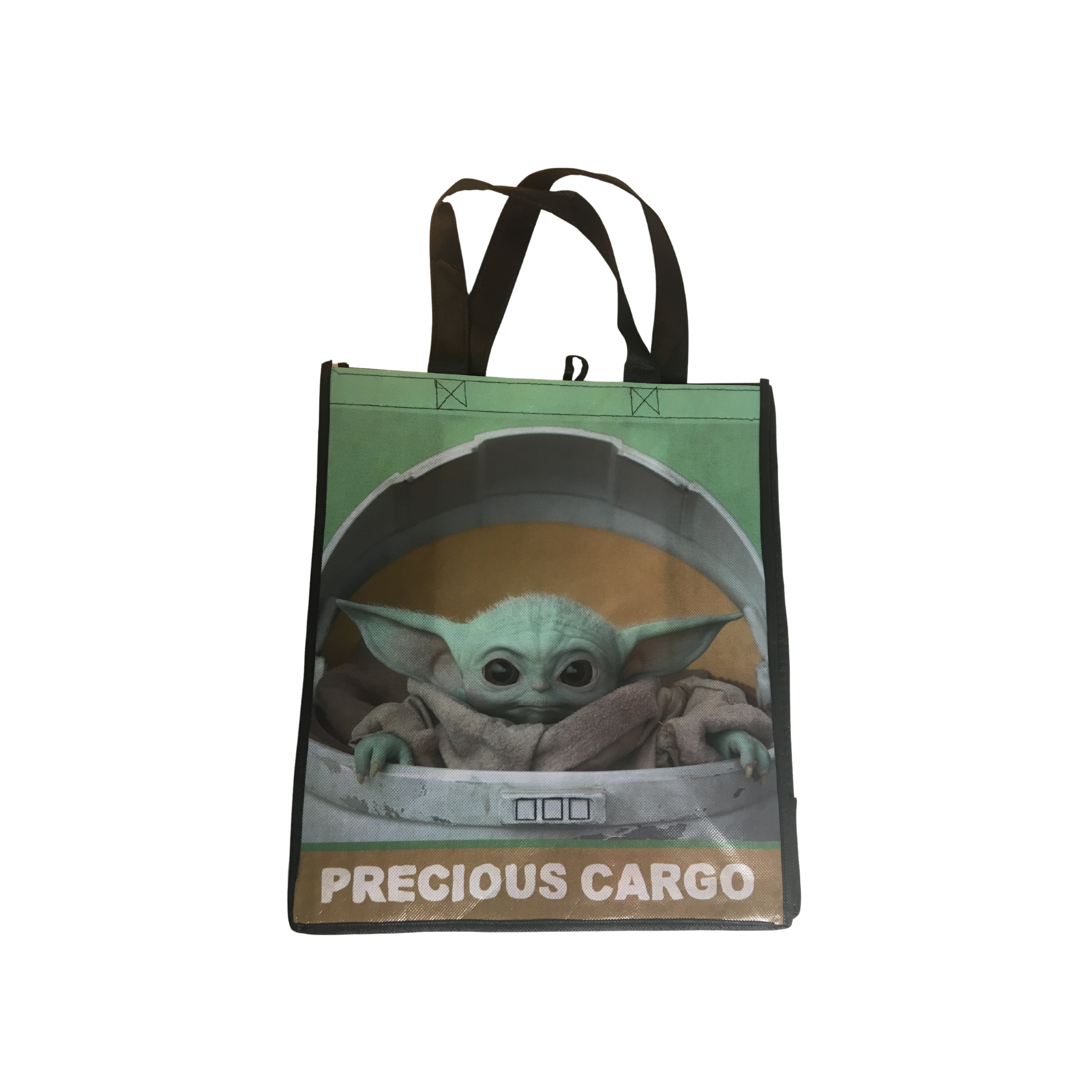 Details about   The Child Comic Art Reusable big Tote Star Wars Mandalorian  baby yoda gift bag 