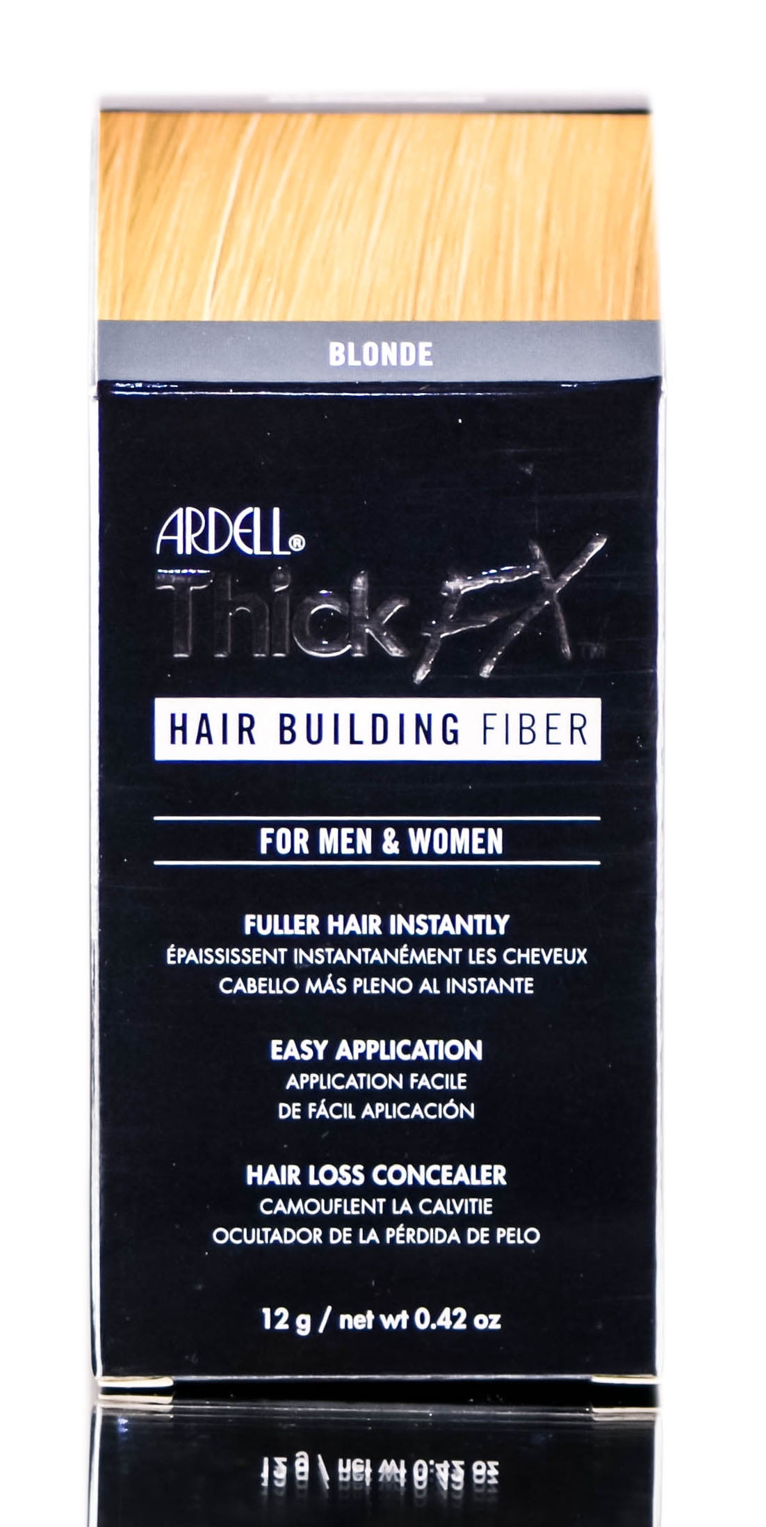 Ardell Thick FX Hair Building Fiber Blonde Pack of 3 with Sleek