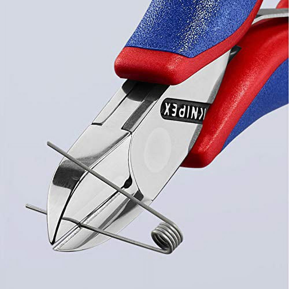 Knipex Diagonal Cutting Plier,4-1/2" L 77 02 115