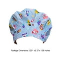 thumbnail image 3 of Operating Hats Nurses Long-time Service Gourd-shaped Pure Color Button Professional Assorted Colors Multifunctional Working Caps G-09, 3 of 5