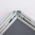 thumbnail image 5 of M&T Displays 17x22 Snap Poster Frame Silver Aluminum Photo Picture Document Certificate Sign Holder, 5 of 7
