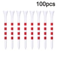 thumbnail image 2 of 100 pcs Golf Tees, Reduce Friction & Side Spin, Stable & Durable Natural Biodegradable Professional Golf Tees, 2 of 6
