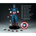 thumbnail image 1 of Captain America 12 Inch Action Figure 1/6 Scale Series - Captain America Sideshow 100171, 1 of 1