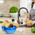 thumbnail image 4 of USUERY Berry Washing Bowl with Drain Holes 3D Printed 360 Cleaning Colander Automatic Quick Kitchen Rinse Washer for Berries Vegetables, 4 of 5