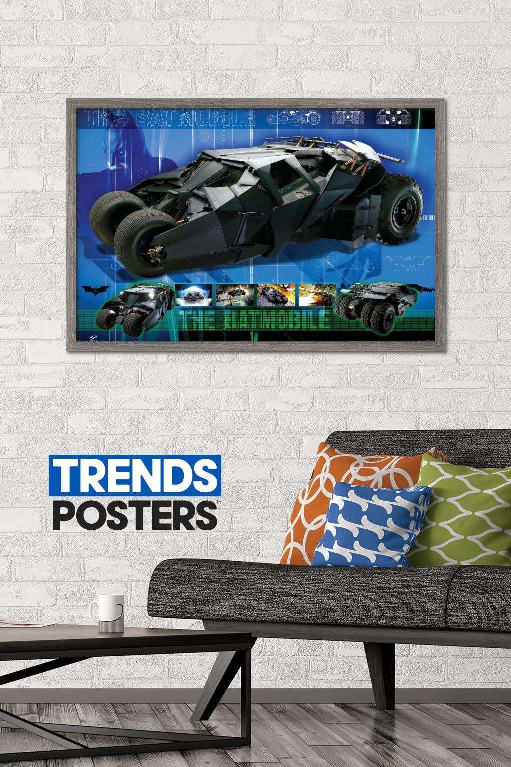 DC Comics - Batman - Mobile Wall Poster, 22.375" x 34", Framed