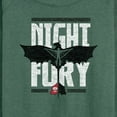 thumbnail image 3 of How to Train Your Dragon - Night Fury Flight - Women's Lightweight French Terry Long Sleeve Shirt, 3 of 5