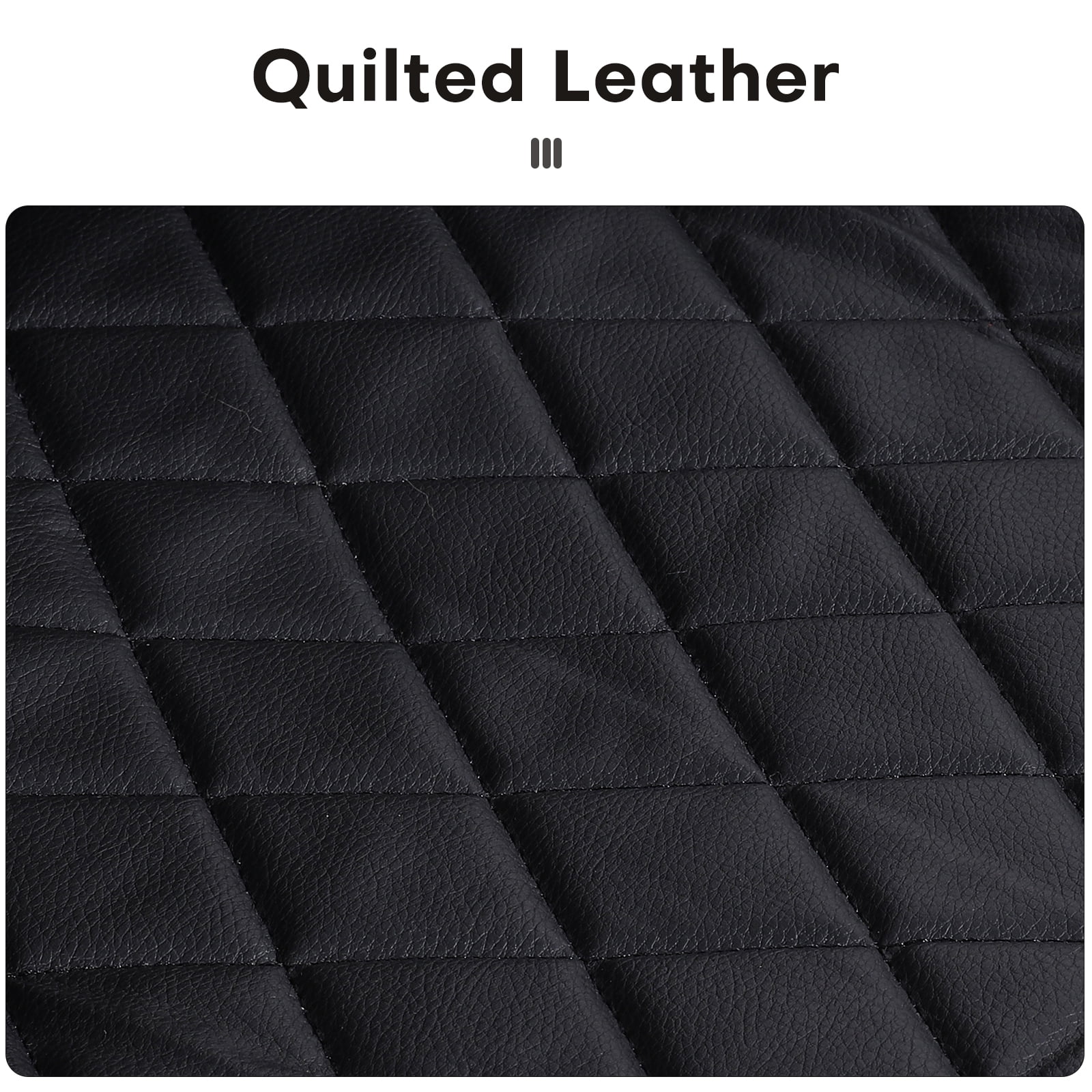 OTOEZ Universal Car Seat Cover Breathable PU Leather 5 Seats Full Set Waterproof Cushion Fit Most Honda Toyota Chevy Ford Nissan Vehicle Truck SUV