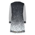 thumbnail image 5 of Qiopertar Robe Décontractée en Maille à Manches Longues Col en V pour Femmes en Solde à Moins de 5$ en Solde, 5 of 5