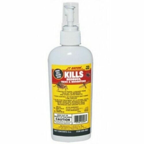 Kills Bed Bugs Spray Ticks Mosquitoes 6 oz Spray on Clothing Tents