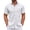 Black Dot-white, variant on Mens Short Sleeve Casual Button Down Shirts Summer Untucked Dress Shirts with Pocket
