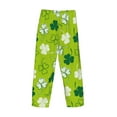 thumbnail image 5 of Easygdp St Patrick's Day7 Men's Pajama Pant, Sleep Elastic Waistband Lounge Pants - Large, 5 of 9