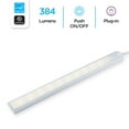 thumbnail image 4 of Enbrighten 16in. LED Plug-in Basic Under Cabinet Light Fixture, 26535, 4 of 8
