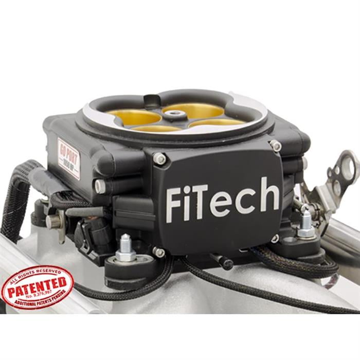 FiTech 37858 Go Port EFI Fuel Injection System, SBC, 200550 HP