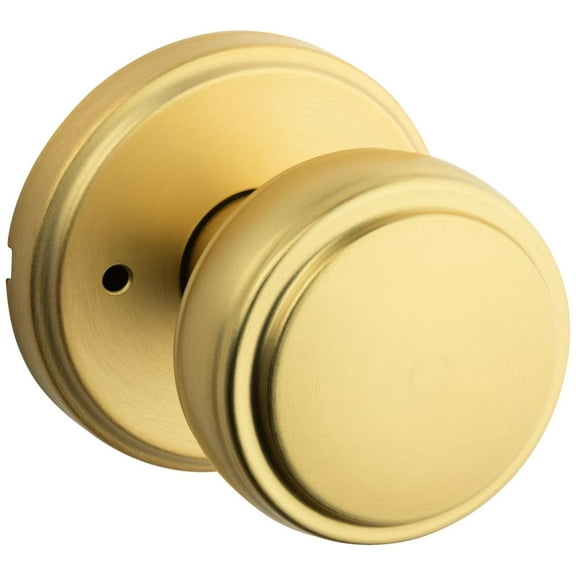 Kwikset 730Sok Sora Privacy Door Knob Set - Brass