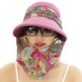 thumbnail image 2 of BeesClover Women Sun Hat Face Neck Protection Cap Breathable Foldable Detachable Hat For Lady Girl, 2 of 7