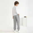 thumbnail image 6 of Resinta 4 Pack Boys' Fleece Sweatpants Kids Athletic Jogger Pants with Pockets Drawstring, 6 of 7