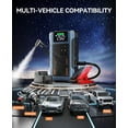 thumbnail image 5 of Geeneu 4000A Portable Car Air Compressor, Jump Starter with Air Compressor, Car Battery Charger Portable For12V(8.0LGas/6.5L Diesel) USB Input/Output, LED Emergency, 5 of 8
