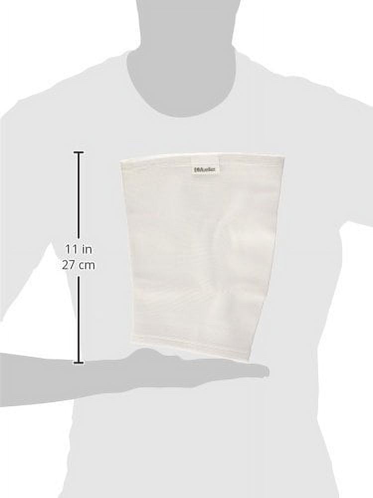 Mueller Elastic Knee Support Sleeve, White, Extra Large