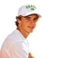thumbnail image 5 of Brazil Baseball Cap Print Cap Couple's Cap Summer Outdoor Sun Hat, 5 of 7