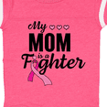 thumbnail image 4 of Inktastic Breast Cancer Awareness My Mom is a Fighter Boys or Girls Baby Bodysuit, 4 of 5
