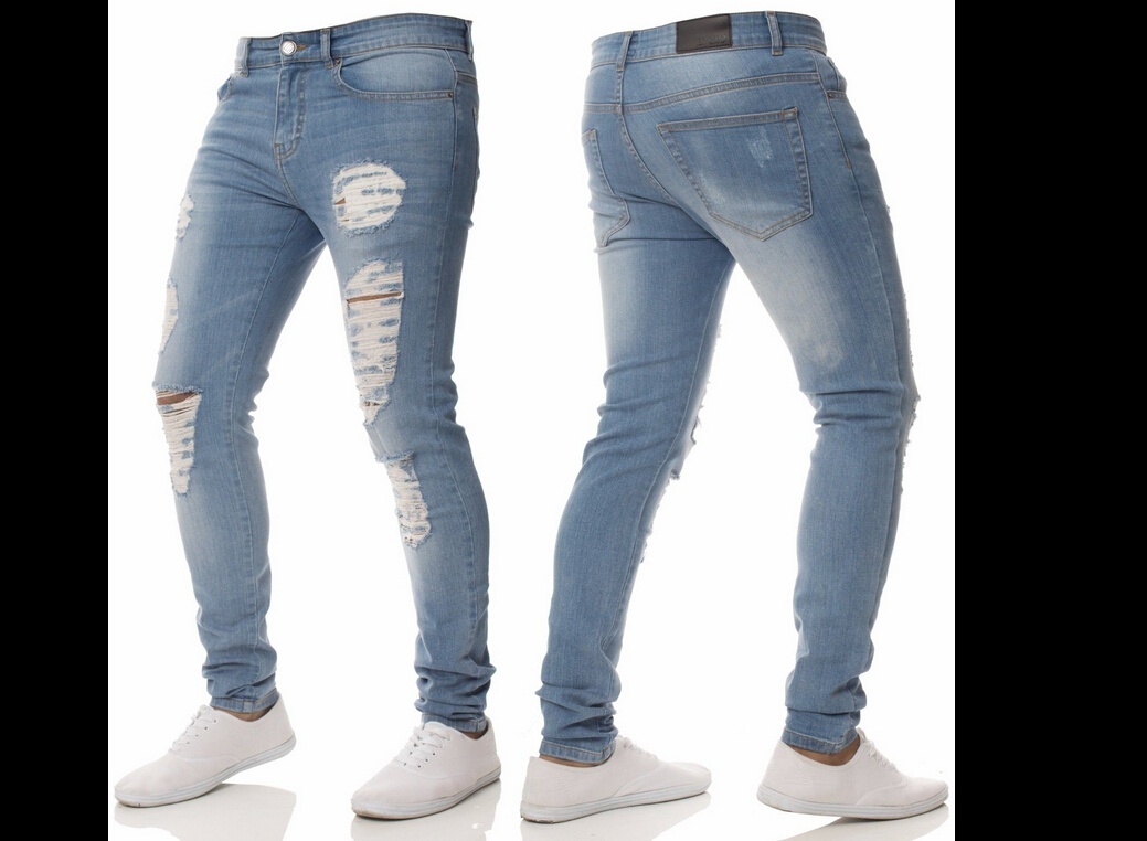 mjg cargo denim destroyed