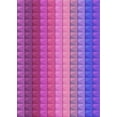 thumbnail image 1 of Ahgly Tapis Rectangulaire Lavable en Machine Intérieur Transitionnel Violet, 7 Pieds x 9 Pieds, 1 of 1