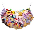 thumbnail image 1 of Stuffed Animal Net or Hammock for Flat Wall Mounted Handmade Macrame Toy Display Hanging Plush Toy Net for Stuff Animal Storage, 1 of 6