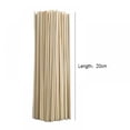 thumbnail image 2 of 50PCS 8 inch Bamboo Plant Stakes,Plant Sticks Support,Floral Plant Support Wooden,Indoor Gardening Plant Supports,Wooden Sign Posting Garden Sticks, 2 of 6