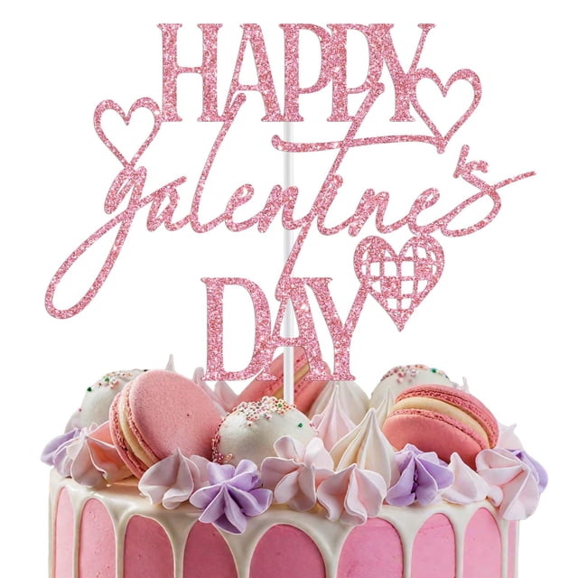 Cake Topper Hequoyer Feliz Día de San Valentín