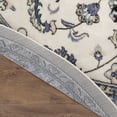 thumbnail image 6 of Nourison Nourison Essentials 8' x Round Ivory Blue Vintage Rug, 6 of 11