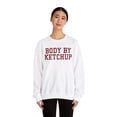 thumbnail image 4 of Ketchup Sweatshirt Gifts Crew Neck Shirt Long Sleeve Unisex, 4 of 7