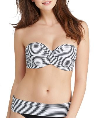 bandeau underwire bikini top