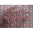 thumbnail image 4 of oneOone Cotton Silk Fabric Leaves & Swirl Block Print Fabric BTY 42 Inch Wide, 4 of 4