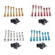thumbnail image 5 of Ounissouiy 1 Juego de varillas de tracción de coche RC, accesorio de actualización, pieza de sistema de dirección, ajuste Servo, Kit de accesorios de Kits de construcción modelo dorado Ounissouiy FN001478-01, 5 of 6