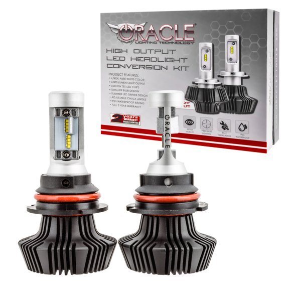 ORACLE Lighting 9007 - 4,000 Lumen LED Light Bulb Conversion Kit (Low Beam)