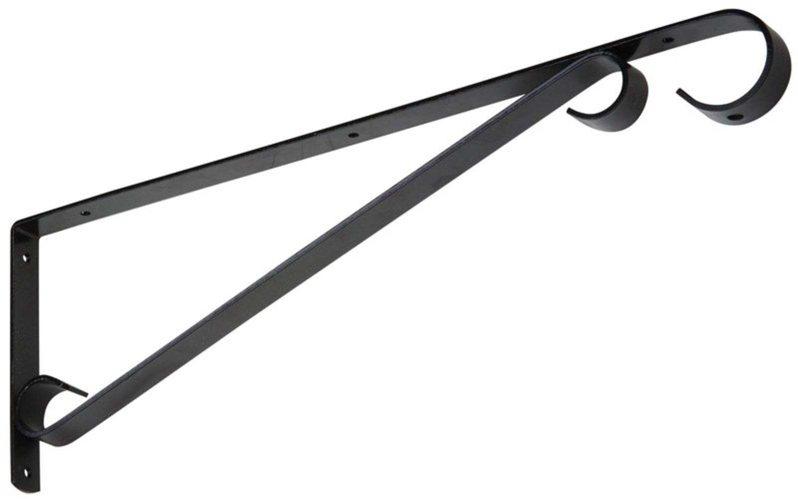 NATIONAL HARDWARE Außenhalterung, 45,4 Kg Tragkraft, 30,5 Cm Länge, Stahl Mit Vinyl-Beschichtung