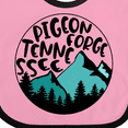 thumbnail image 4 of Inktastic Pigeon Forge, Tennessee Mountains Boys or Girls Baby Bib, 4 of 4