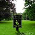 thumbnail image 4 of Glowneon Outdoor Warning Russell Terrier Dog Metal Yard Stake Sign, 4 of 5