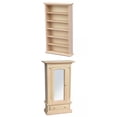 thumbnail image 1 of Paquete de 2 Estanterías 1:12, Estantería, Armario, de Muebles de Hechos Sin, 1 of 6