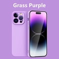 thumbnail image 1 of Funda De Silicona Líquida Ultrafina Cuadrada Para iPhone 11 12 13 14 Pro Max 14 Plus A Prueba De Golpes Parachoques Suave Cubierta Trasera, 1 of 4