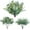 Green, variant on 20pcs Faux Eucalyptus Stems Flowers Short Artificial Eucalyptus Greenery Stem Fake Eucuplutis Leaves Branches Decoration for Floral Arrangement Wedding Home Office Centerpieces Vase Décor