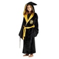 thumbnail image 2 of Harry Potter Girls' Hogwarts Houses Fleece Hooded Robe All Houses - Slytherin Hufflepuff Ravenclaw Gryffindor, 2 of 7