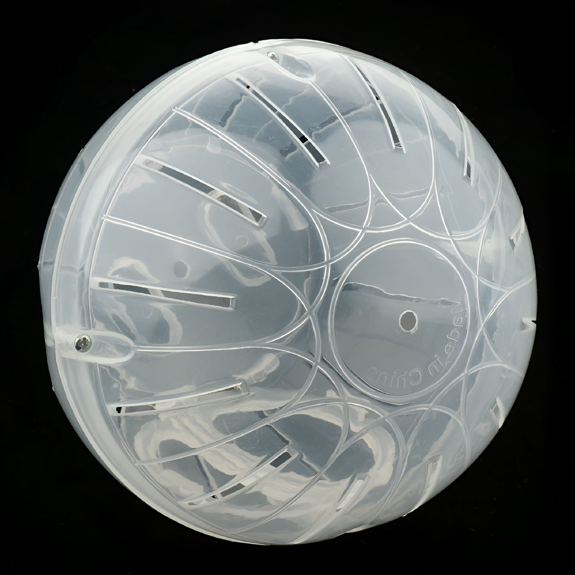 BESTSKY 2026 New Hamster Crystal Gerbil Rat Clear Exercise Ball for Hamster,Gerbil,Rat,Small Pet Dia.10Cm