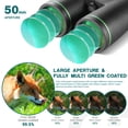 thumbnail image 2 of 12X Binoculars 50mm FMC Lens Bak4 Prism HD Vision with Mobile Hilder Waterproof, 2 of 12