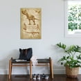 thumbnail image 3 of Art.com Tyrannosaurus Rex Dinosaur - DiVinci Style Stretched Canvas Print Wall Art by Lantern Press, 24" x 36", 3 of 4
