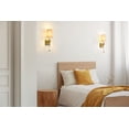 thumbnail image 3 of Z Lite 803-1S-MB 6 in. Sophia 1 Light Matte Black Wall Sconce, 3 of 6
