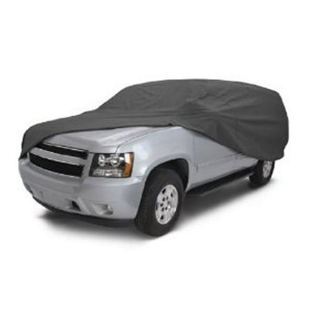 The Classic Accessories Overdrive Polypro 3 SUV-Pickup Cover In Charcoal For Full Size SUVs and Pickups- 10-019-261001-00