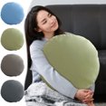 thumbnail image 1 of Ganfancp Escarcha de Terciopelo Sofá Almohada Conjunto de Cojín de La Sala de Color Sólido Jacquards Engrosamiento de La Cintura Del Cojín de La Cama de Terciopelo Reposacabezas Liquidación Ventas Ho, 1 of 6